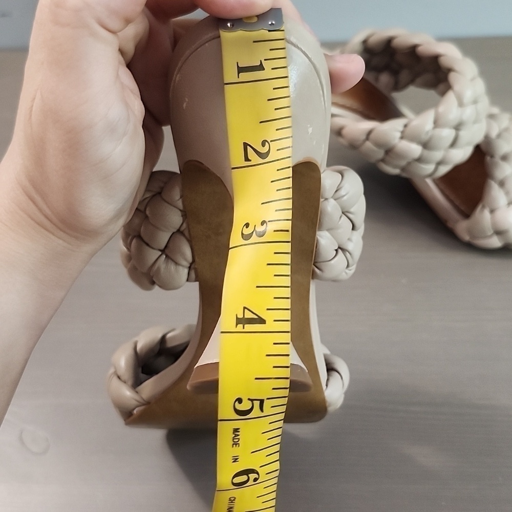 L'INTERVALLE Cream Braided Sandals - Picture 12 of 14